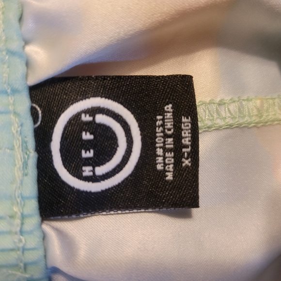 Neff Blue Swim Trunks with Yellow Duck Print - Picture 6 of 11